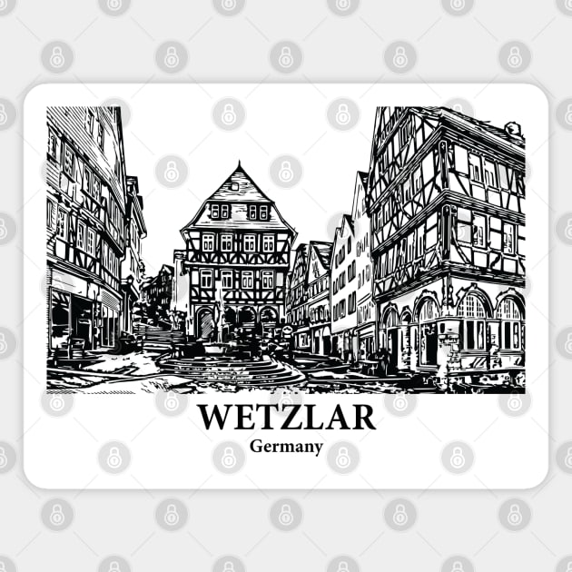 Wetzlar - Germany Magnet by Lakeric